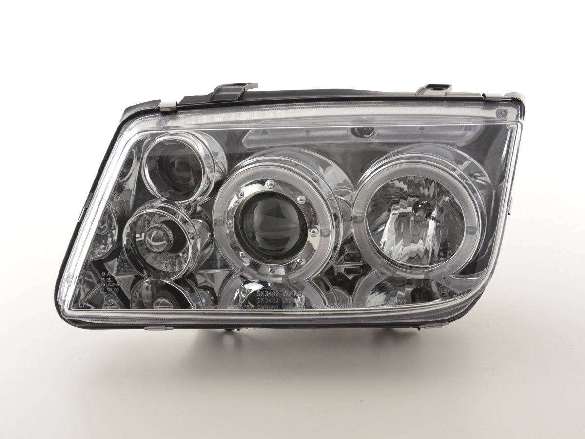 Headlight set VW Bora type 1J 98-05 chrome