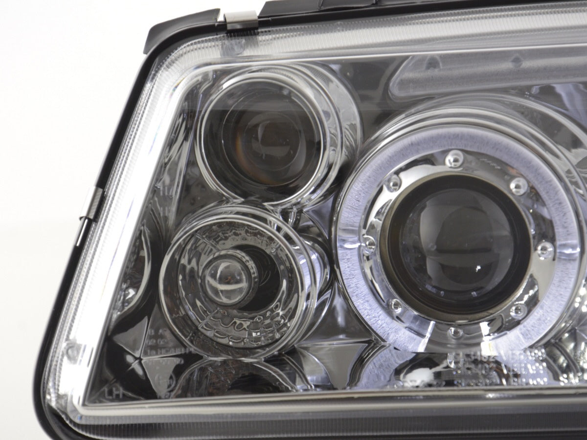 Headlight set VW Bora type 1J 98-05 chrome
