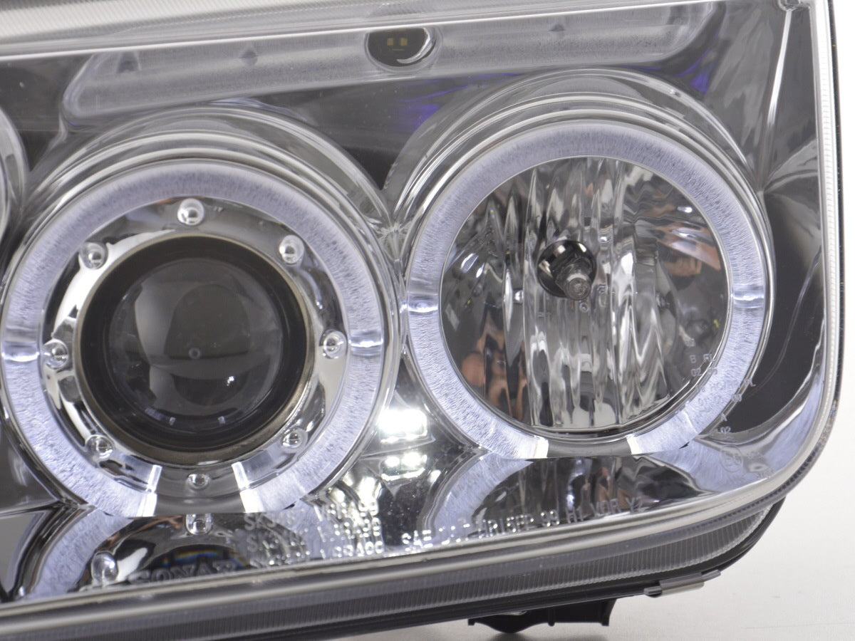 Headlight set VW Bora type 1J 98-05 chrome