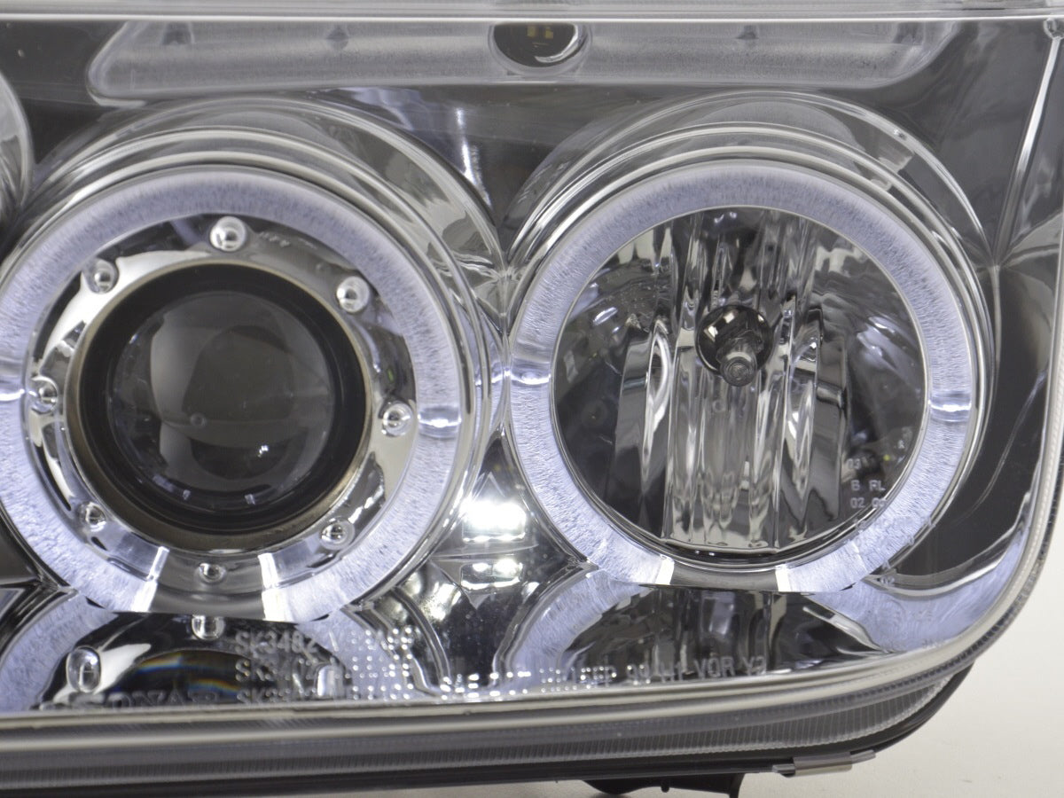 Headlight set VW Bora type 1J 98-05 chrome