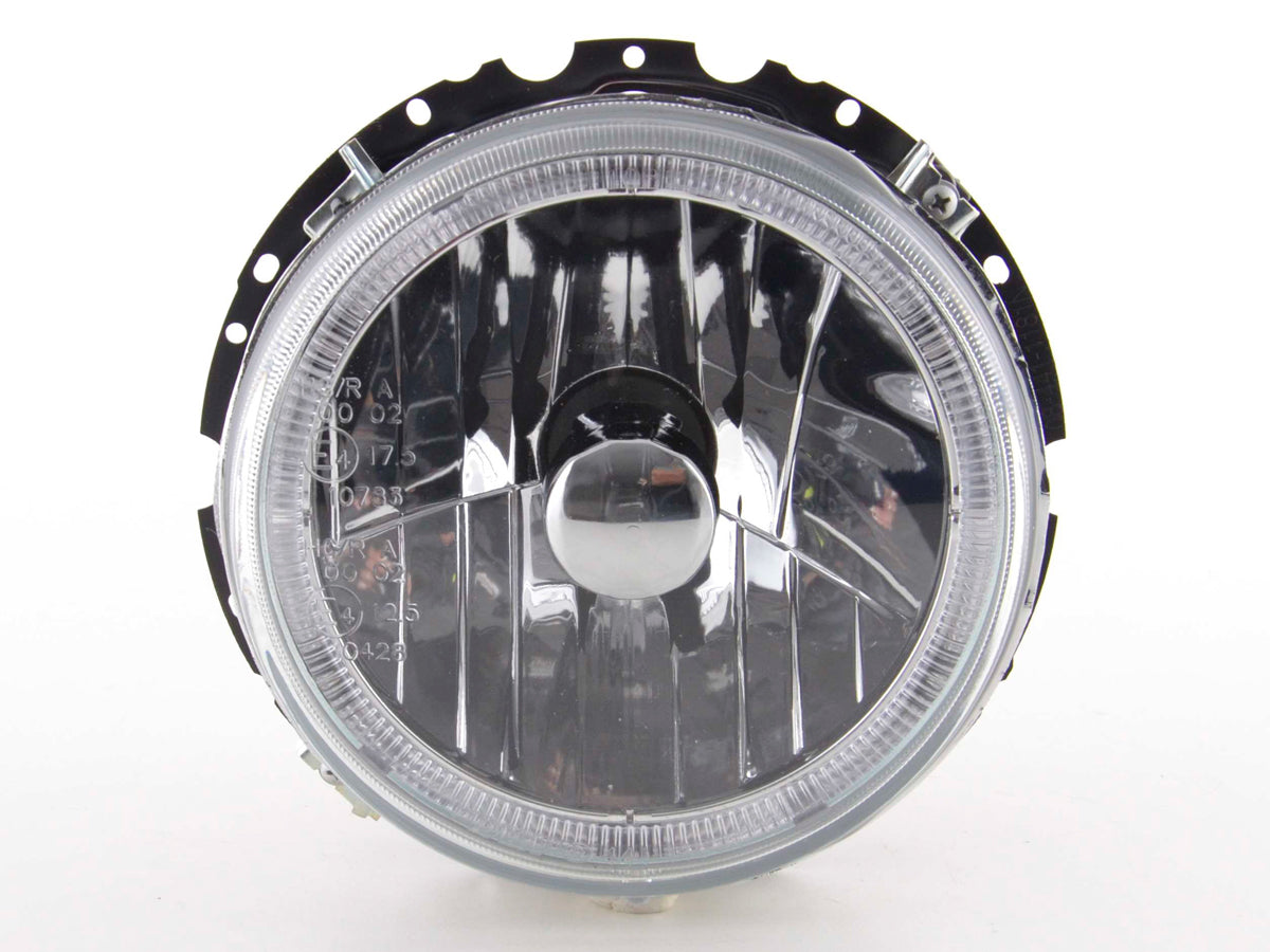 Headlight set Angel Eyes VW Golf 1 Type 17 74-83 chrome