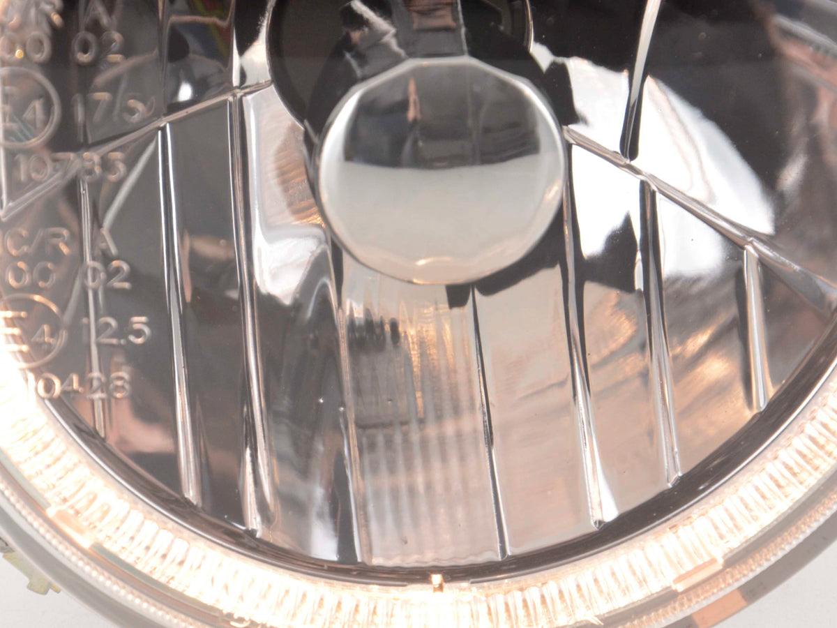 Headlight set Angel Eyes VW Golf 1 Type 17 74-83 chrome