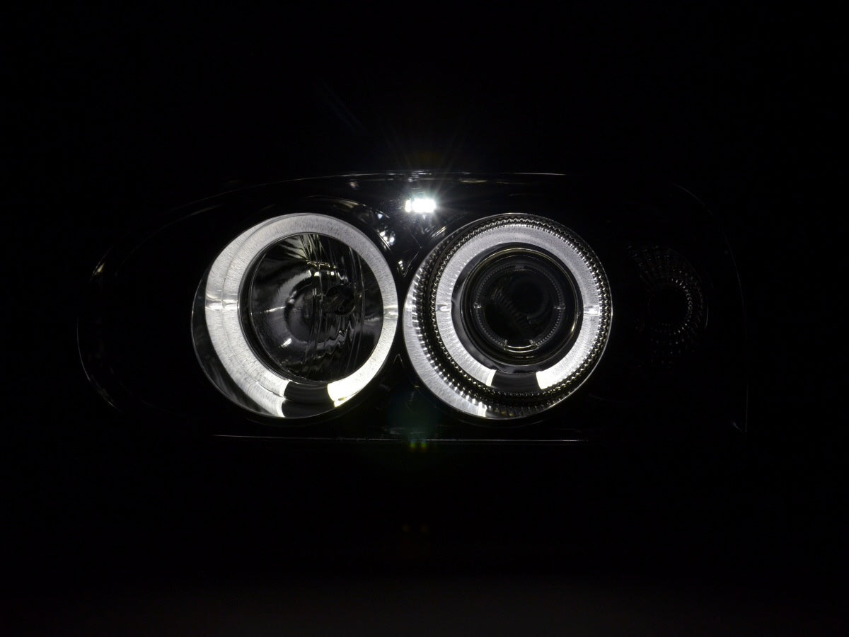 Headlight set VW Golf 3 type 1HXO 1 EXO 91-97 chrome