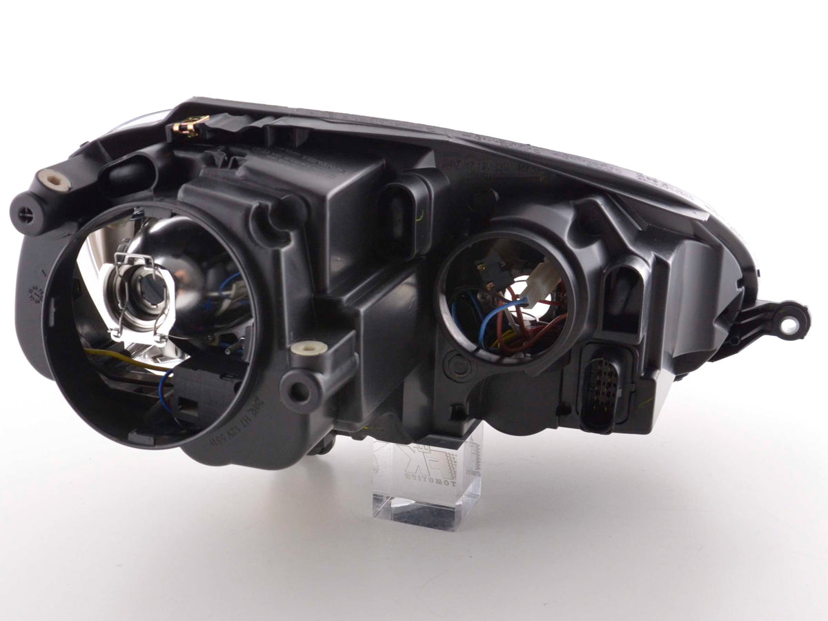 Headlight set Angel Eyes VW Golf 5 type 1K 03-08 black