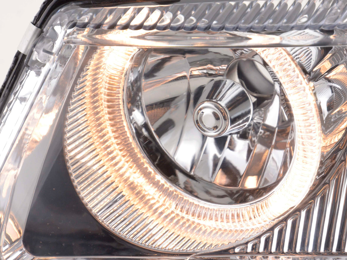 Headlight set Angel Eyes VW Passat Type 3B 97-00 chrome