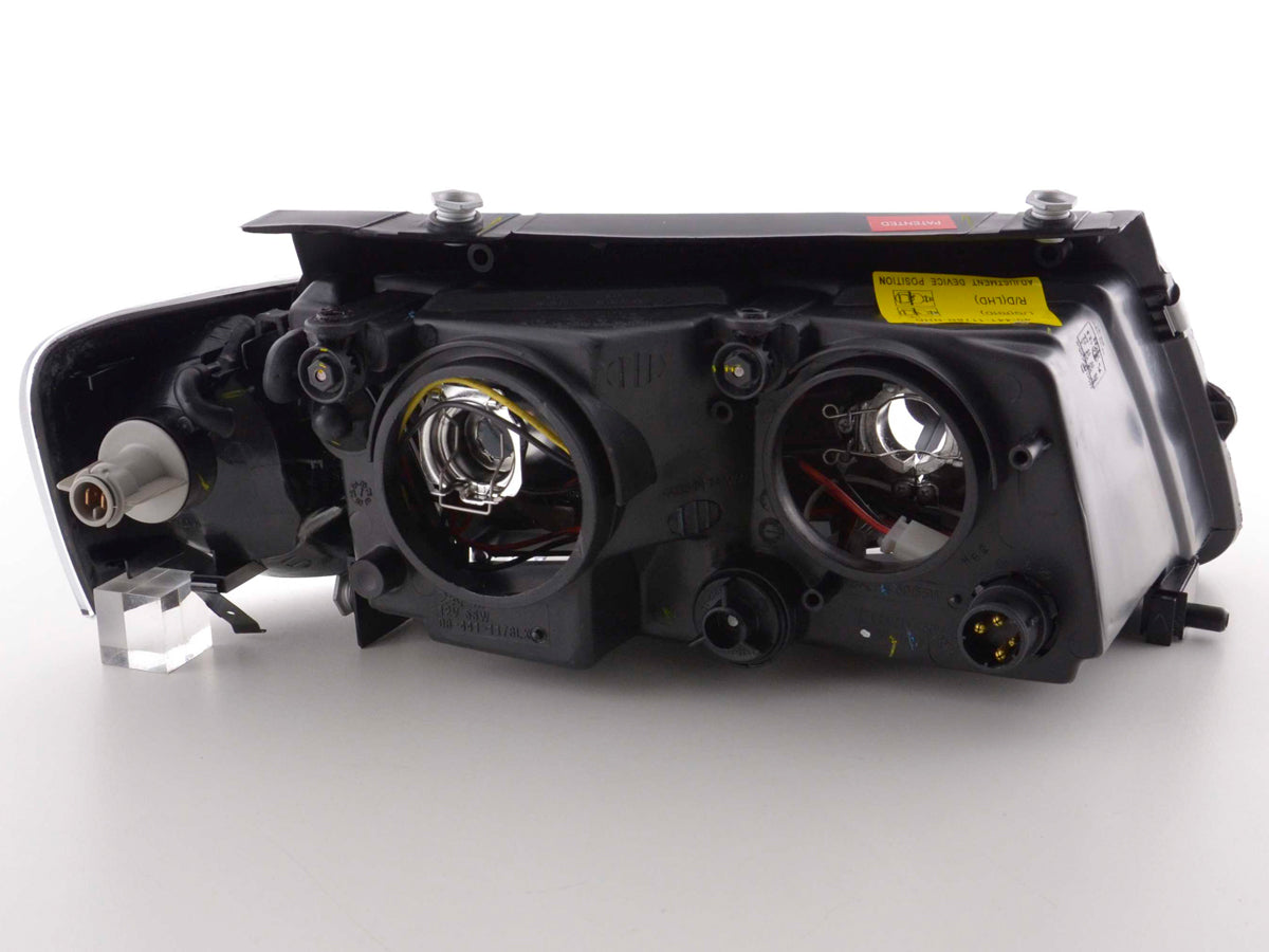 Headlight set Angel Eyes VW Passat Type 3B 97-00 black