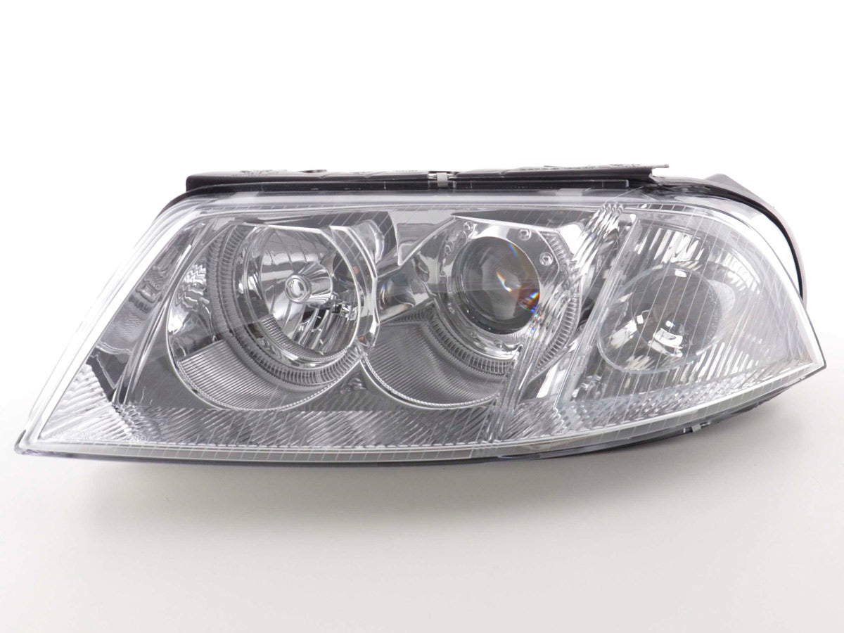 Headlight set Angel Eyes VW Passat type 3BG 00-05 chrome