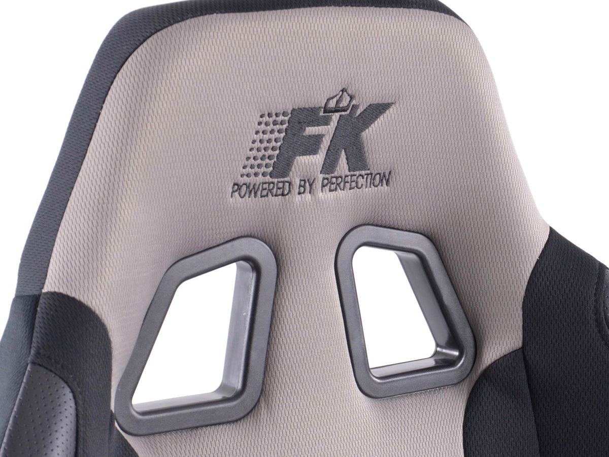 FK Sportsitze Auto Vollschalensitze Set Basic Stoff blau