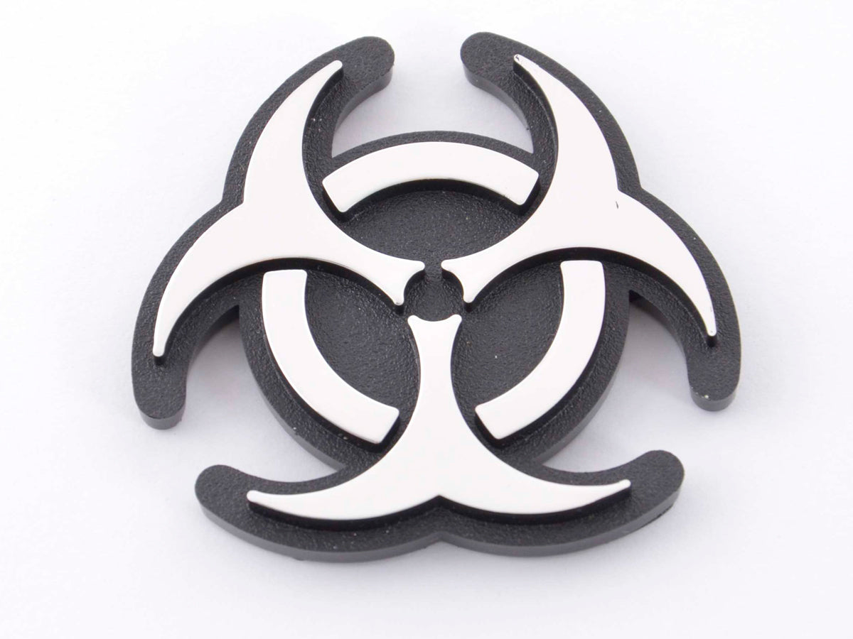 Aufkleber Chrom 3D Car Logo Motiv Shogun I 75x62 mm chrom