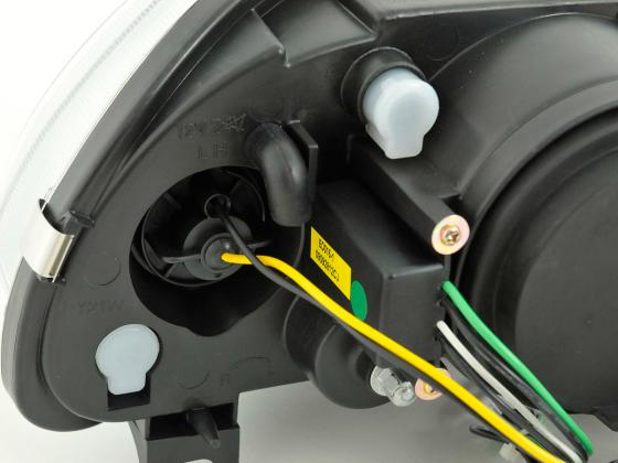 Scheinwerfer Set Daylight LED Tagfahrlicht Audi A3 Typ 8L  96-00 schwarz