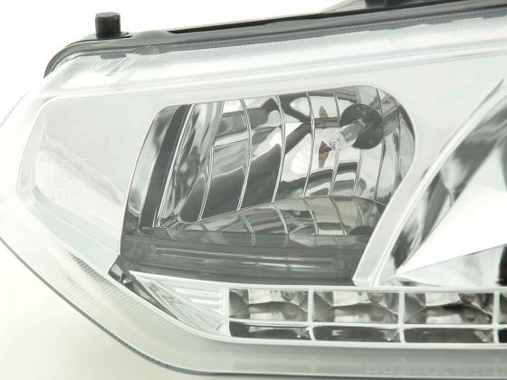 Scheinwerfer Set Daylight LED TFL-Optik Alfa Romeo 156 Typ 932  98-02 chrom