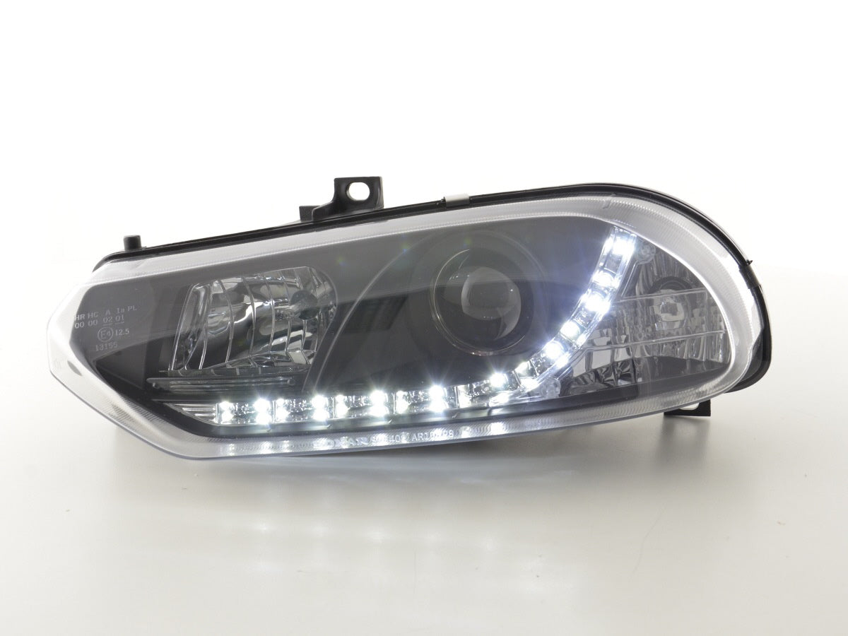 Scheinwerfer Set Daylight LED TFL-Optik Audi A3 Typ 8L  96-00 chrom