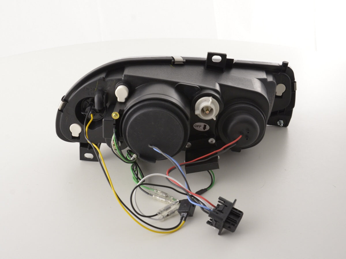 Scheinwerfer Set Daylight LED TFL-Optik Alfa Romeo 156 Typ 932  98-02 schwarz
