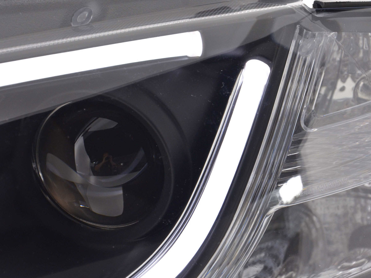 Scheinwerfer Set Daylight LED TFL-Optik Audi A3 Typ 8P/8PA  03-08 schwarz