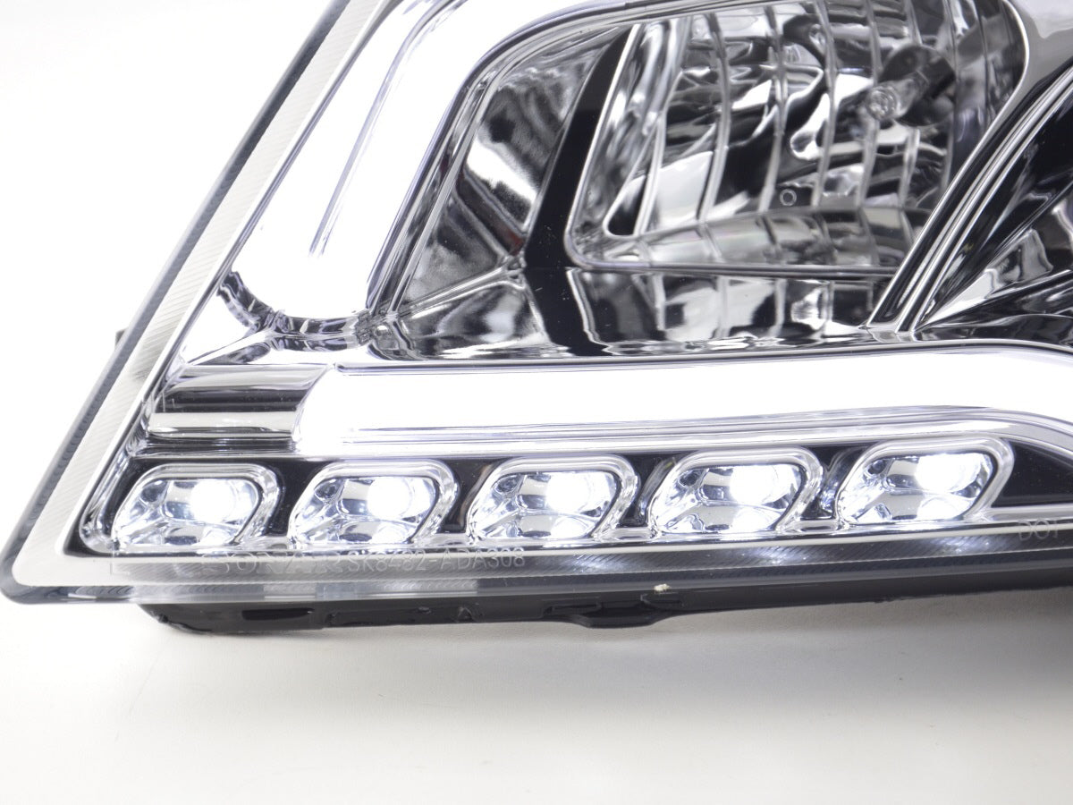 Scheinwerfer Set Daylight LED Tagfahrlicht Audi A3 8P  08-12 chrom