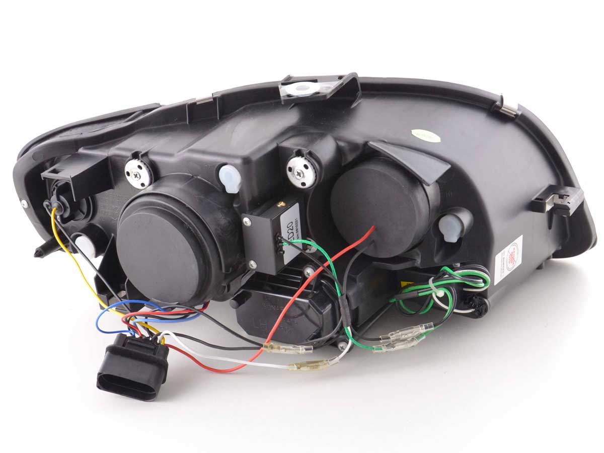 Scheinwerfer Set Daylight LED TFL-Optik Audi A4 Typ 8E  05-07 chrom