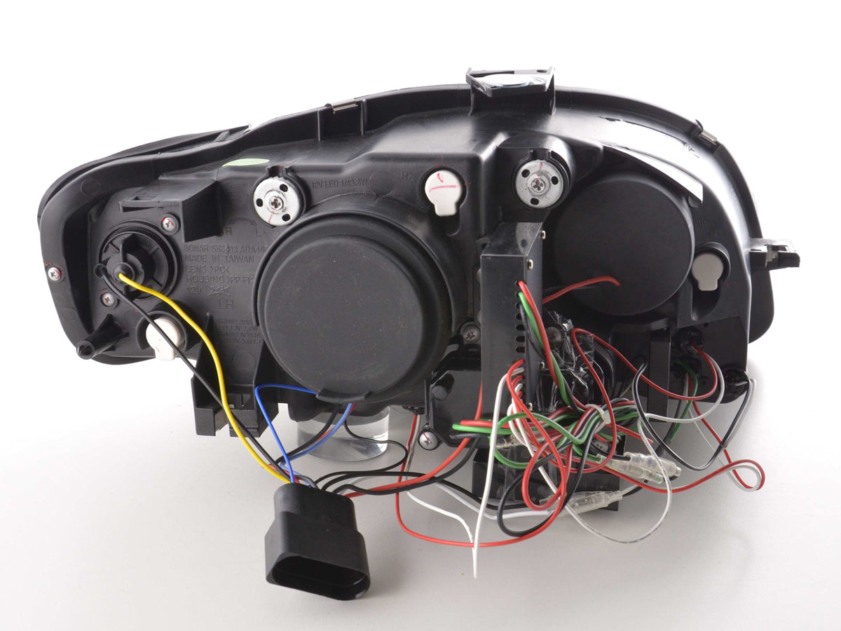 Scheinwerfer Set Daylight LED Tagfahrlicht Audi A4 Typ 8E  04-08 chrom