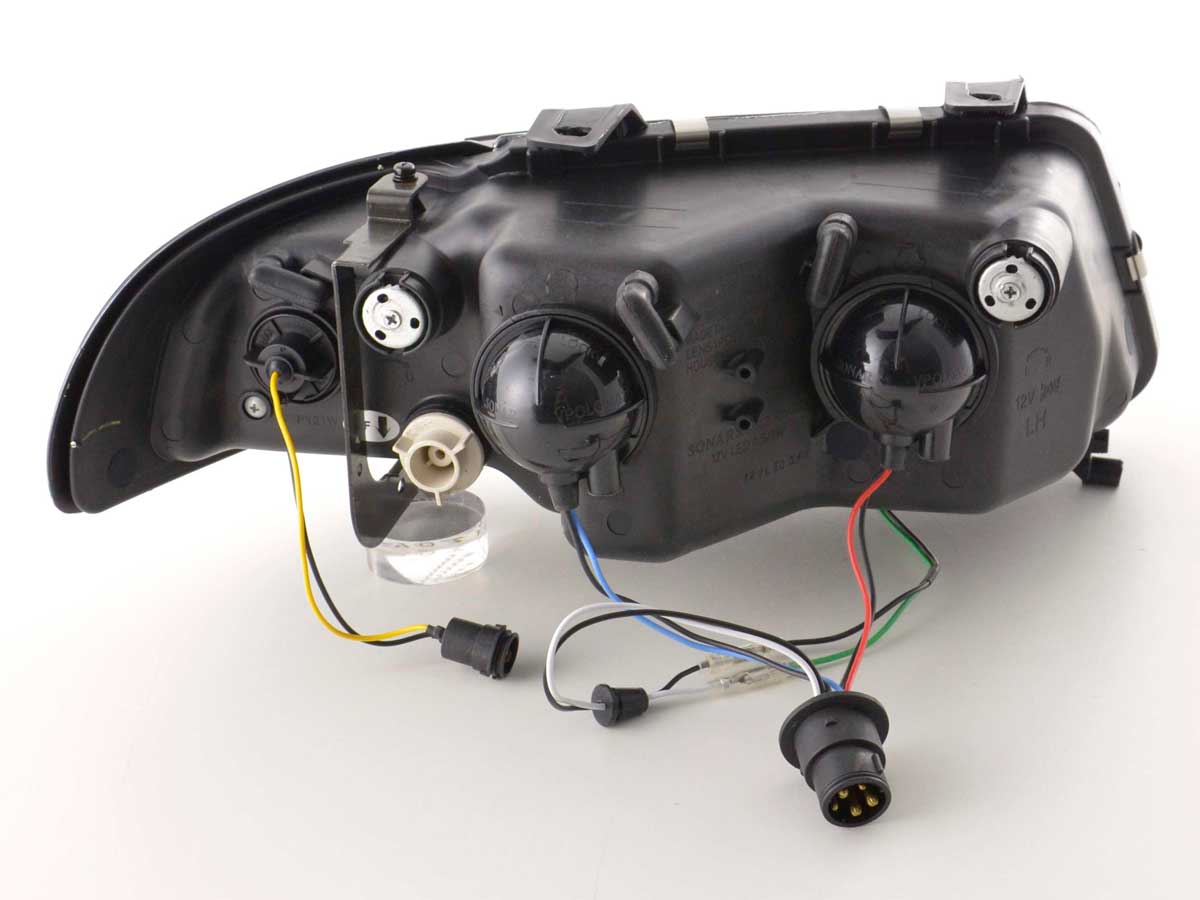 Scheinwerfer Set Daylight LED TFL-Optik Audi A4 Typ B5  95-99 chrom