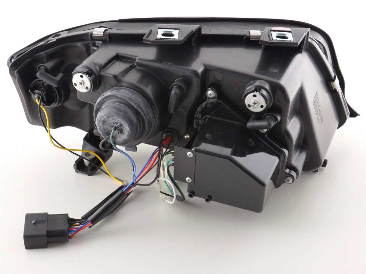Scheinwerfer Set Daylight LED TFL-Optik Audi A6 Typ 4B  01-04 schwarz