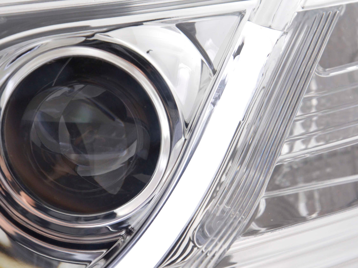 Scheinwerfer Set Daylight LED TFL-Optik Audi A6 Typ 4F  04-08 chrom