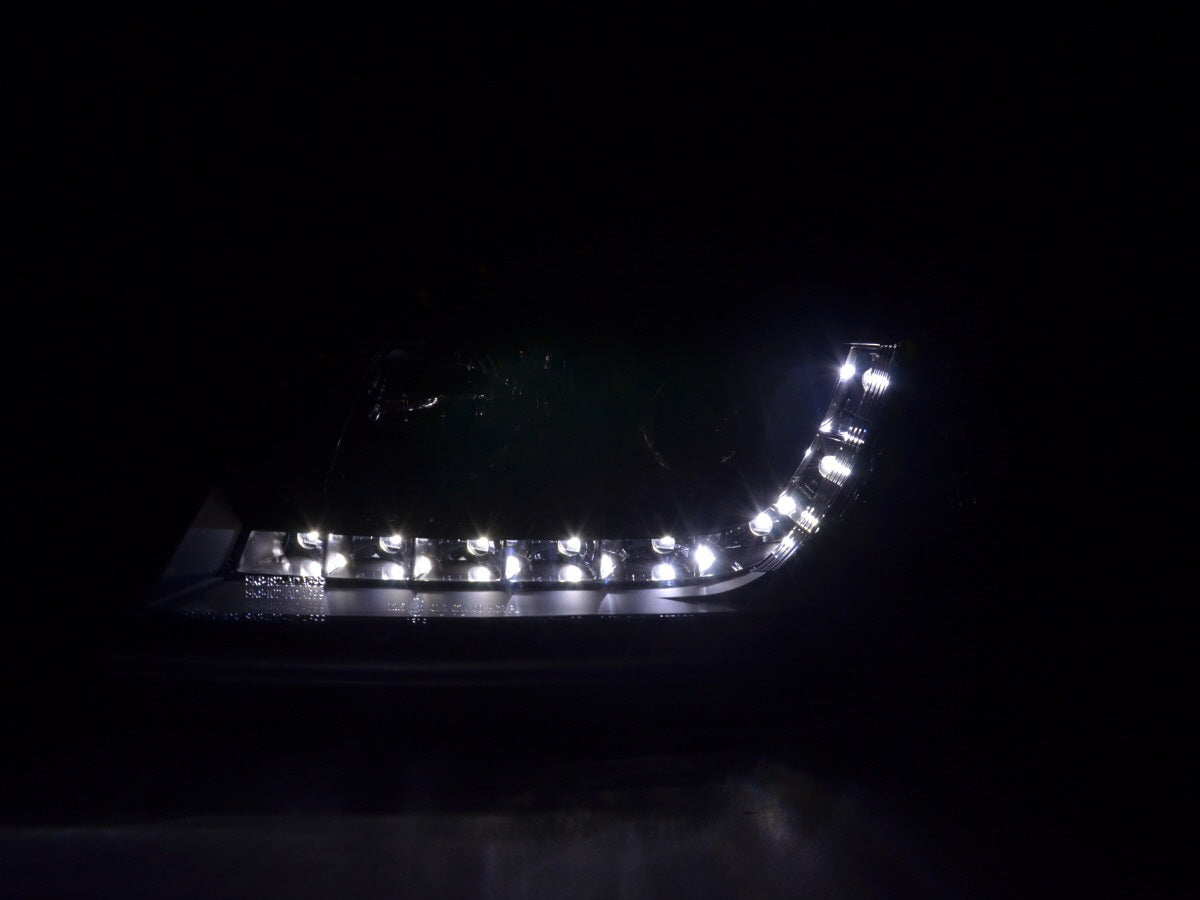 Scheinwerfer Set Daylight LED Tagfahrlicht Audi TT Typ 8N  98-06 chrom