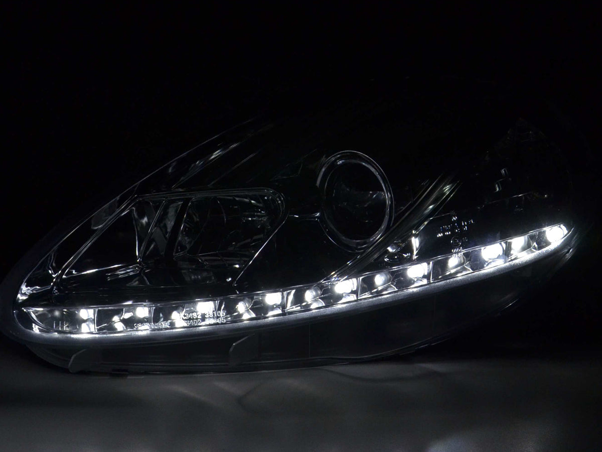Scheinwerfer Set Daylight LED Tagfahrlicht Fiat Grande Punto 199  05-08 chrom