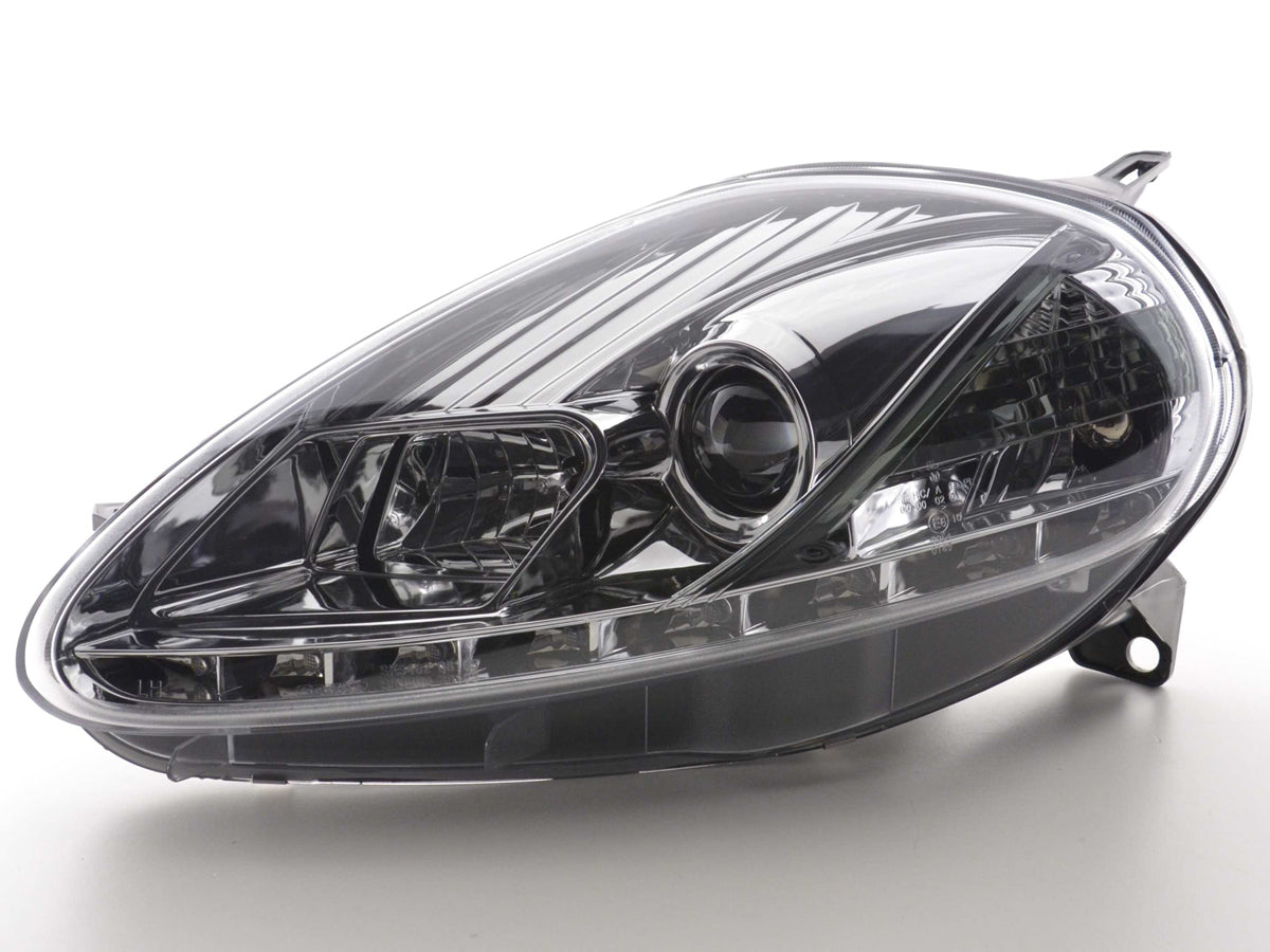 Scheinwerfer Set Daylight LED Tagfahrlicht Fiat Grande Punto 199  05-08 chrom