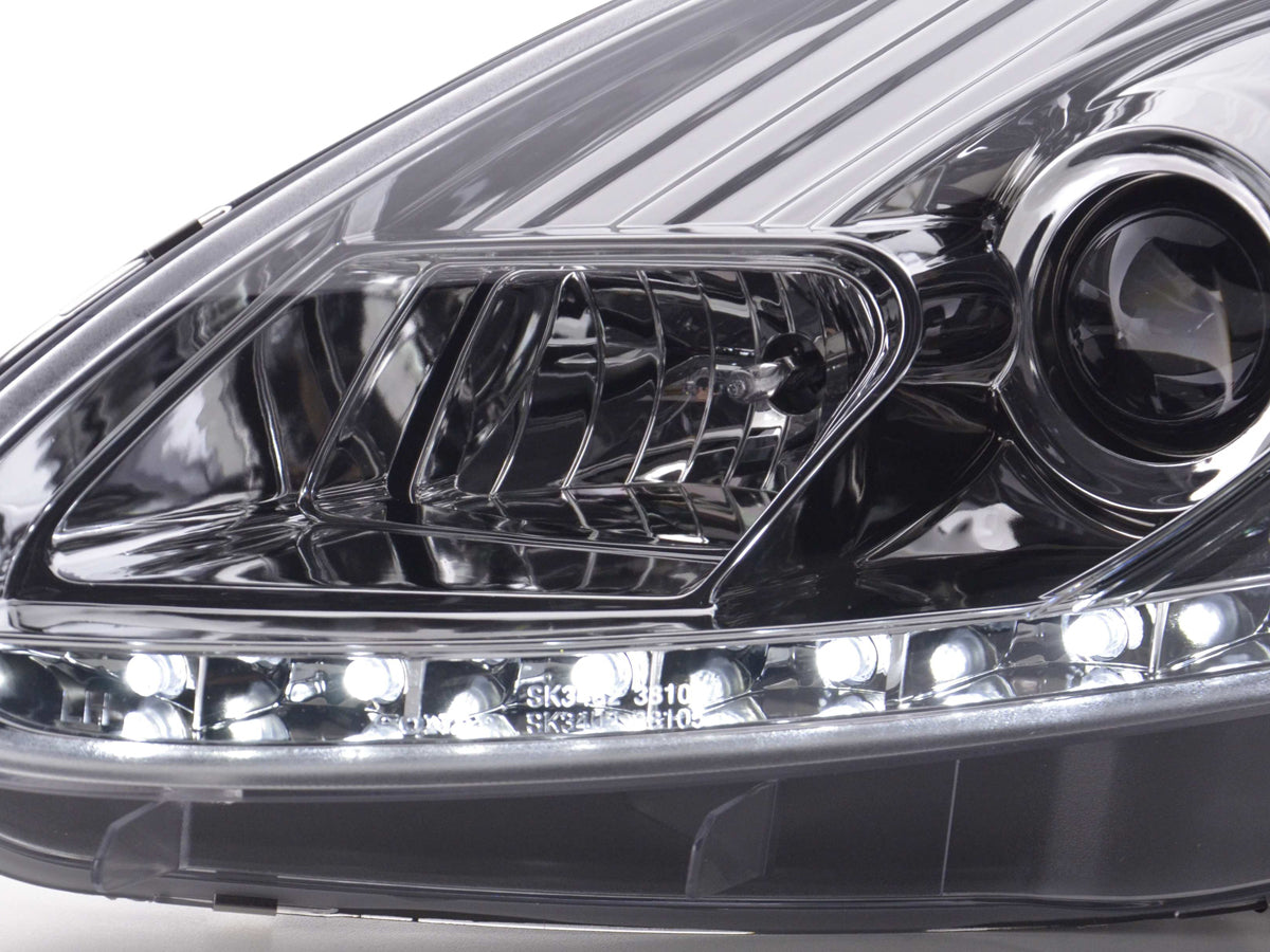 Scheinwerfer Set Daylight LED Tagfahrlicht Fiat Grande Punto 199  05-08 chrom
