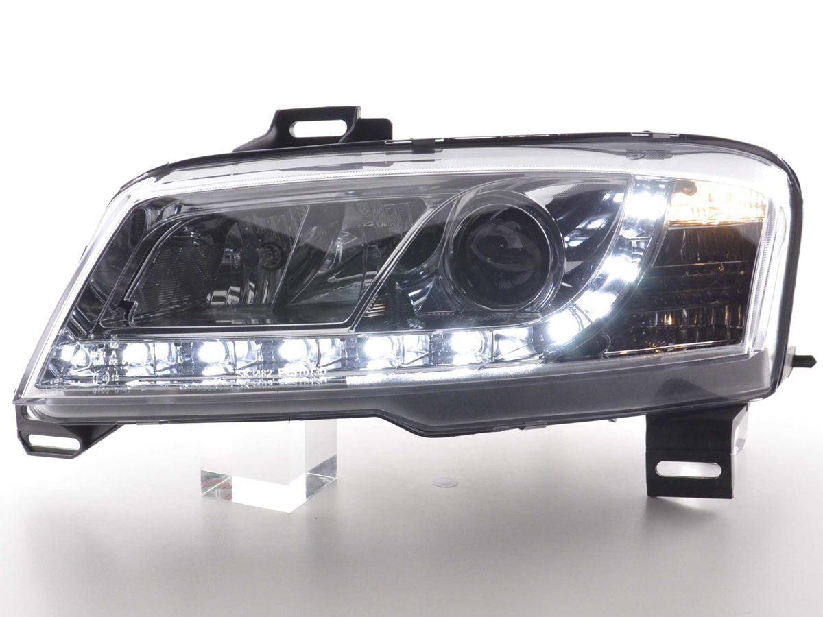 Scheinwerfer Set Daylight LED Tagfahrlicht Fiat Stilo  01-06 chrom