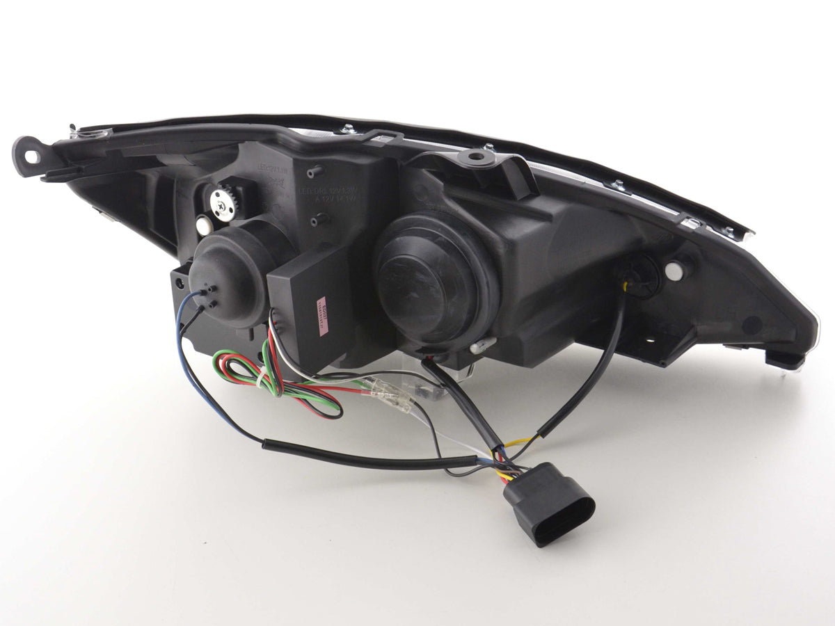 Scheinwerfer Set Daylight LED Tagfahrlicht Ford Focus 1 C170 chrom