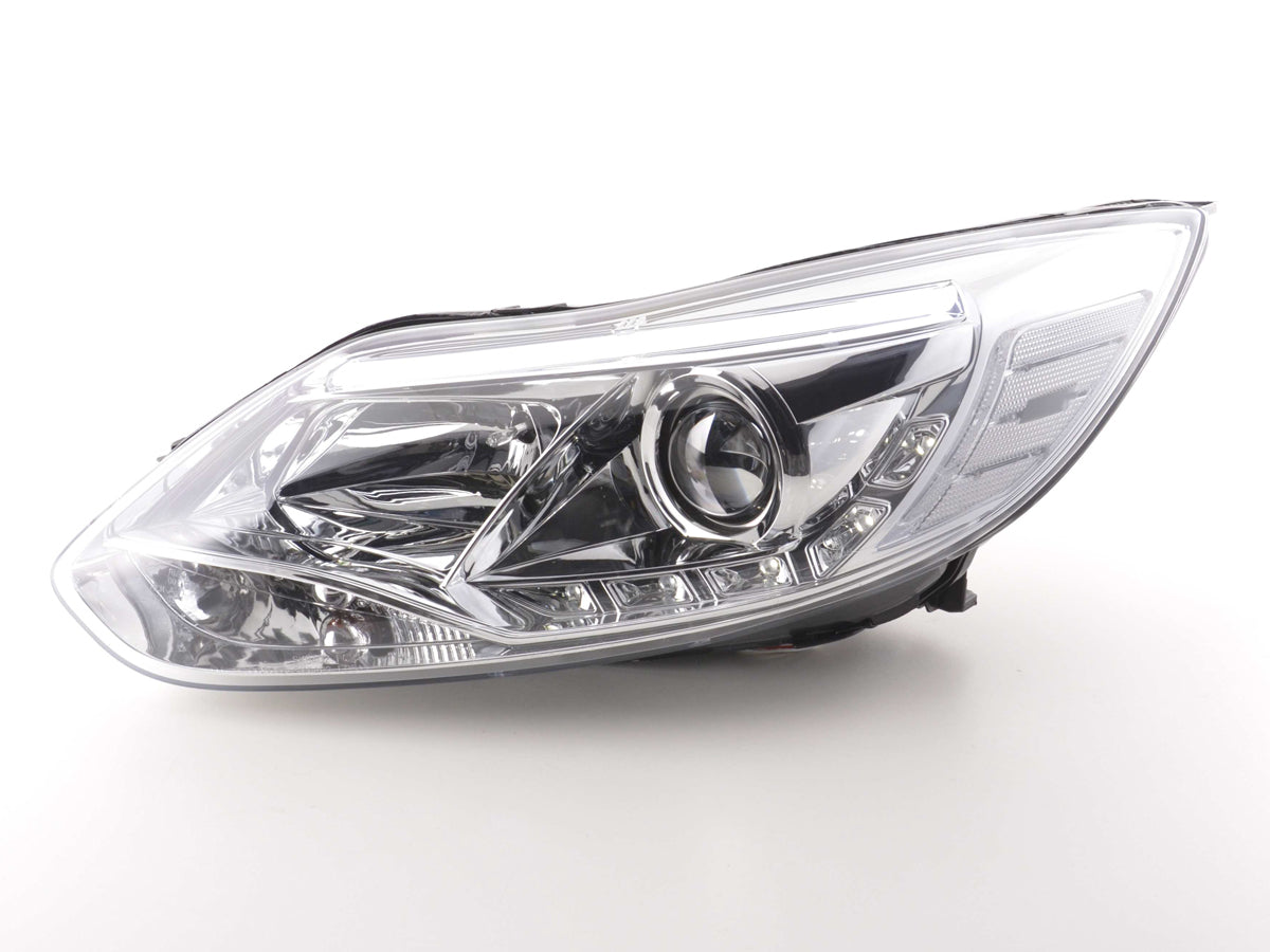 Scheinwerfer Set Daylight LED TFL-Optik Ford Focus 3  2010- chrom