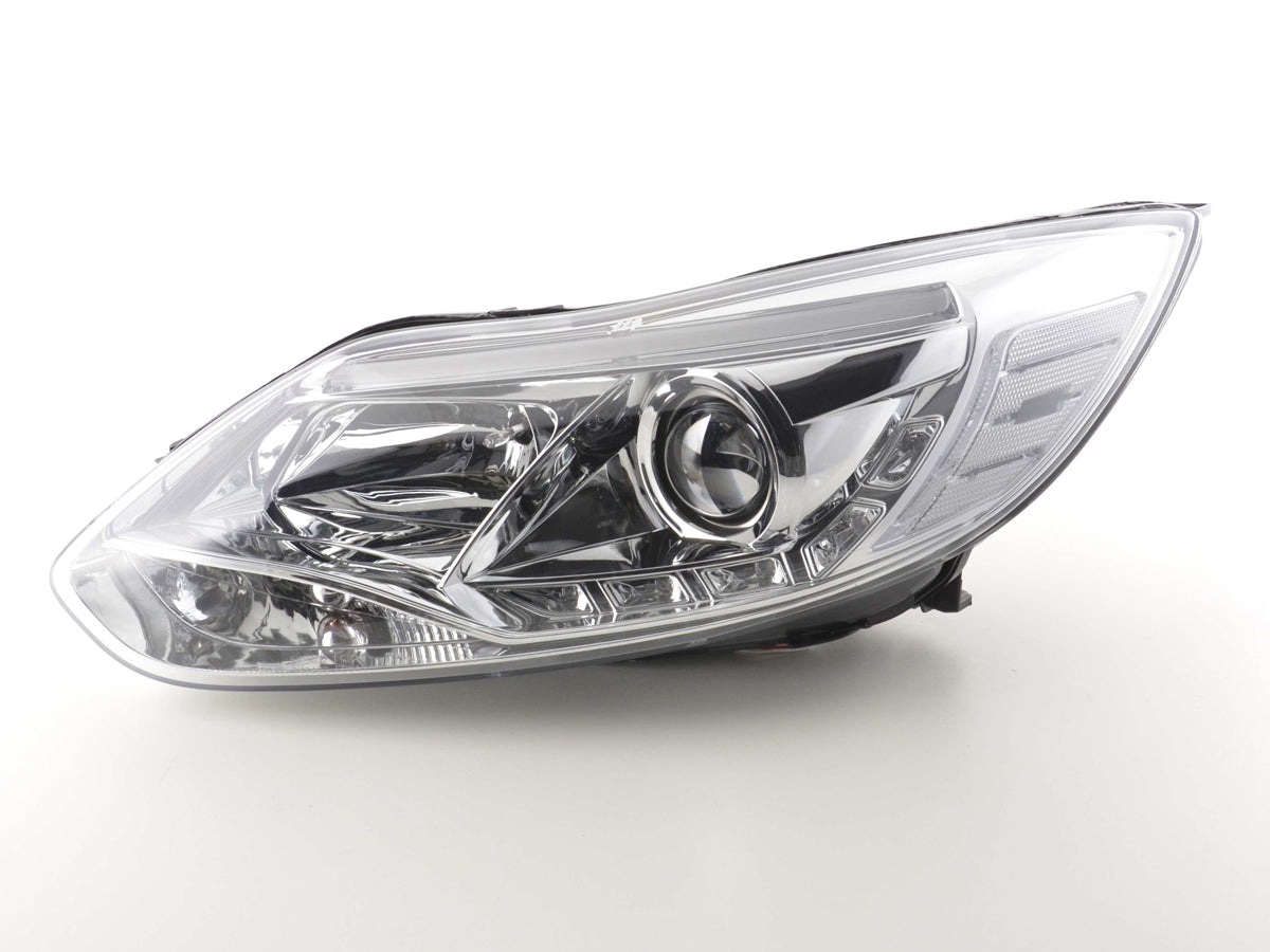 Scheinwerfer Set Daylight LED TFL-Optik Ford Focus 3  2010- chrom