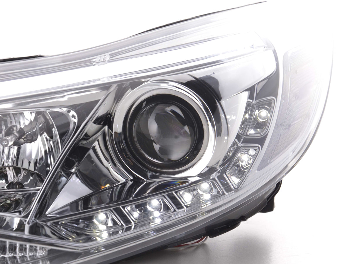 Scheinwerfer Set Daylight LED TFL-Optik Ford Focus 3  2010- chrom