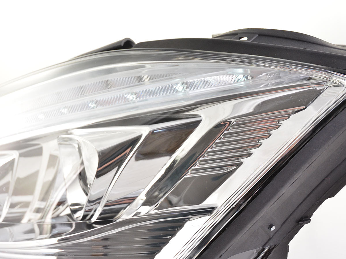 Headlight set Daylight LED DRL look Mercedes-Benz S-Class (221) 05-09 chrome