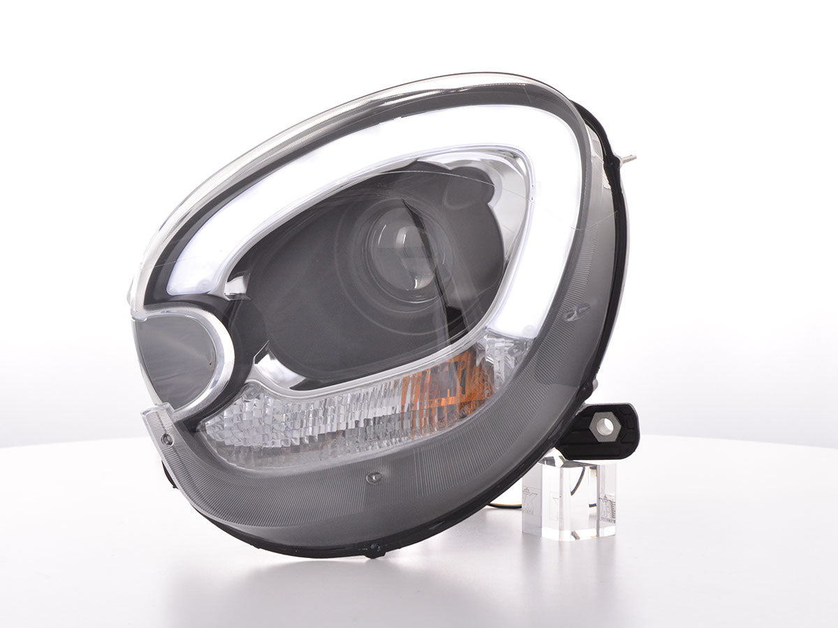 Headlight Set Daylight LED DRL-Optics Mini Countryman (R60) 10-17 black
