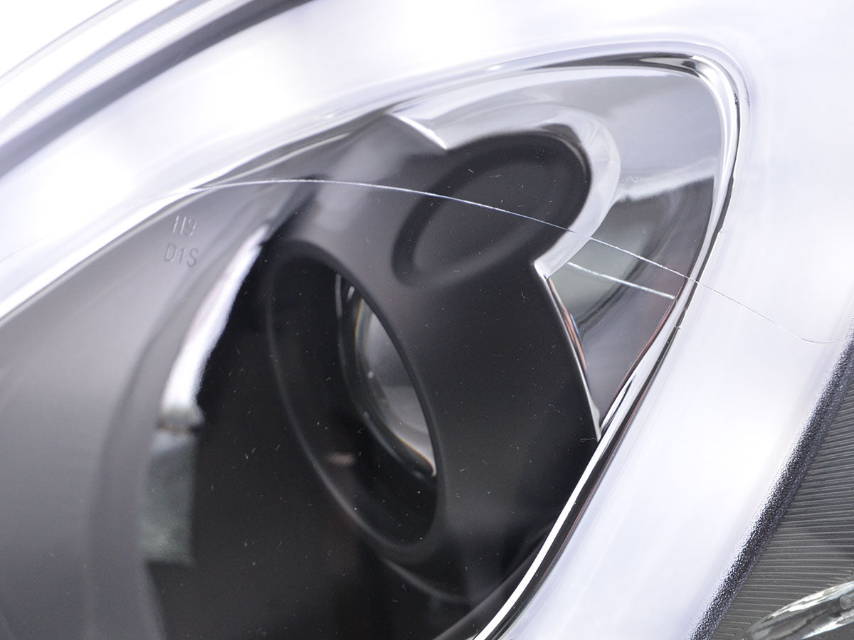 Headlight Set Daylight LED DRL-Optics Mini Countryman (R60) 10-17 black