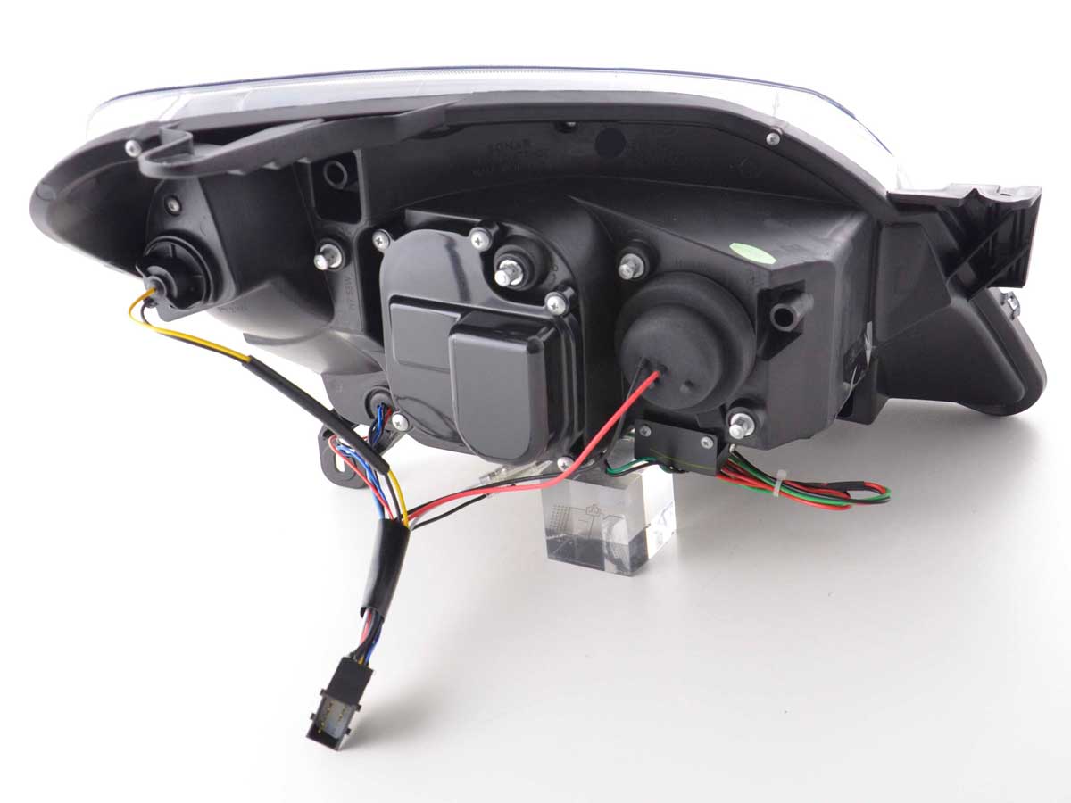 Scheinwerfer Set Daylight LED Tagfahrlicht Opel Astra H  2004-2009 schwarz