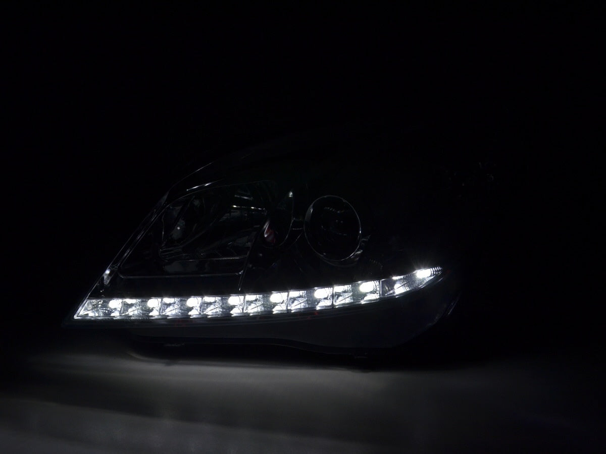 Scheinwerfer Set Daylight LED Tagfahrlicht Opel Astra H  04-09 chrom
