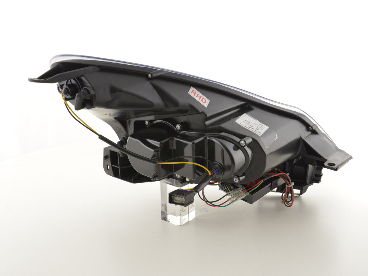 Scheinwerfer Set Daylight LED Tagfahrlicht Opel Corsa D  ab 2011 chrom für Rechtslenker
