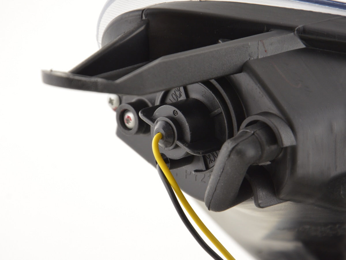 Scheinwerfer Set Daylight LED Tagfahrlicht Opel Corsa D  ab 2011 chrom für Rechtslenker