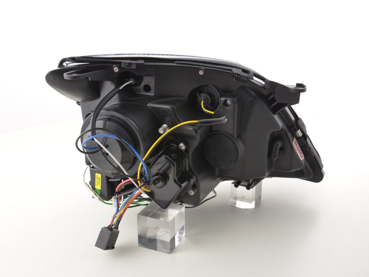 Scheinwerfer Set Daylight LED TFL-Optik Opel Vectra C  02-05 chrom für Rechtslenker