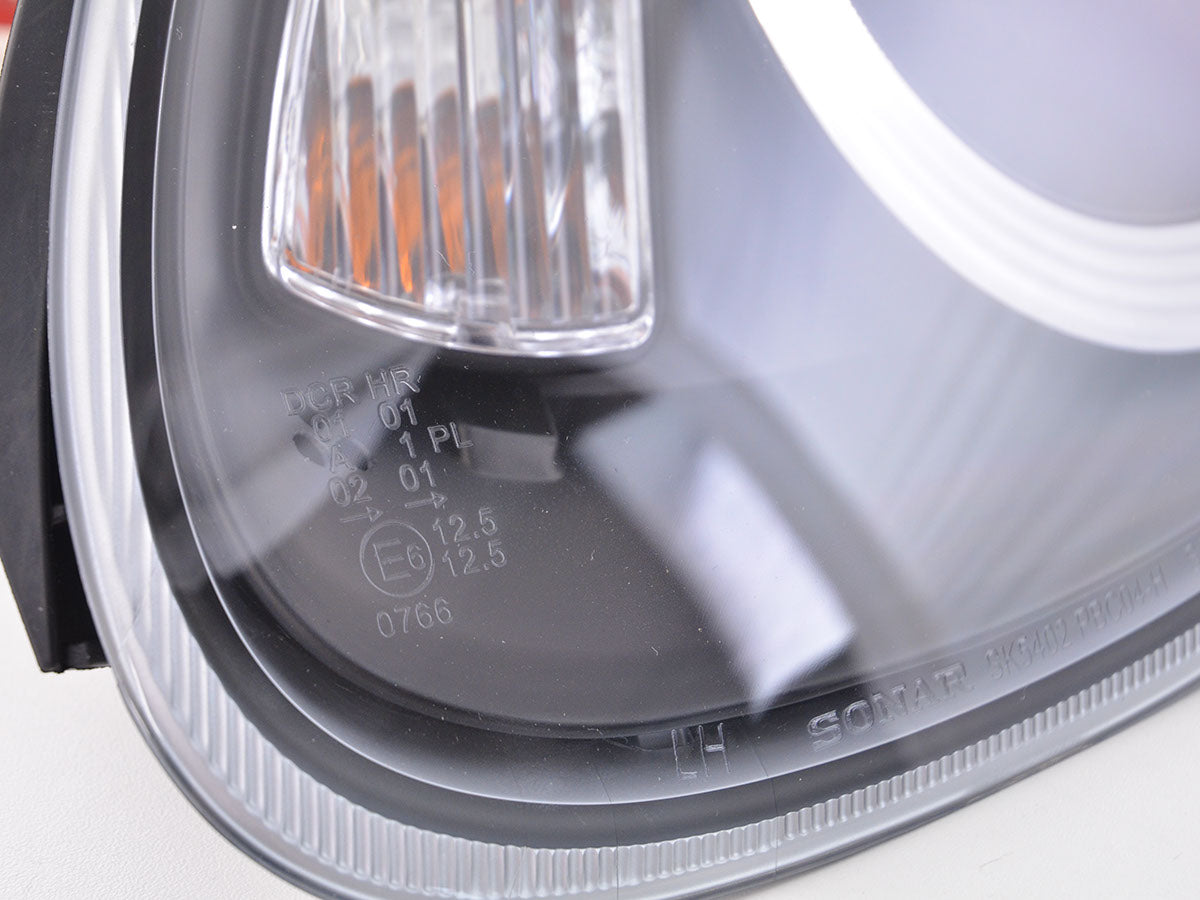 Scheinwerfer Set Daylight LED TFL-Optik Porsche Boxster (987)  04-08 schwarz