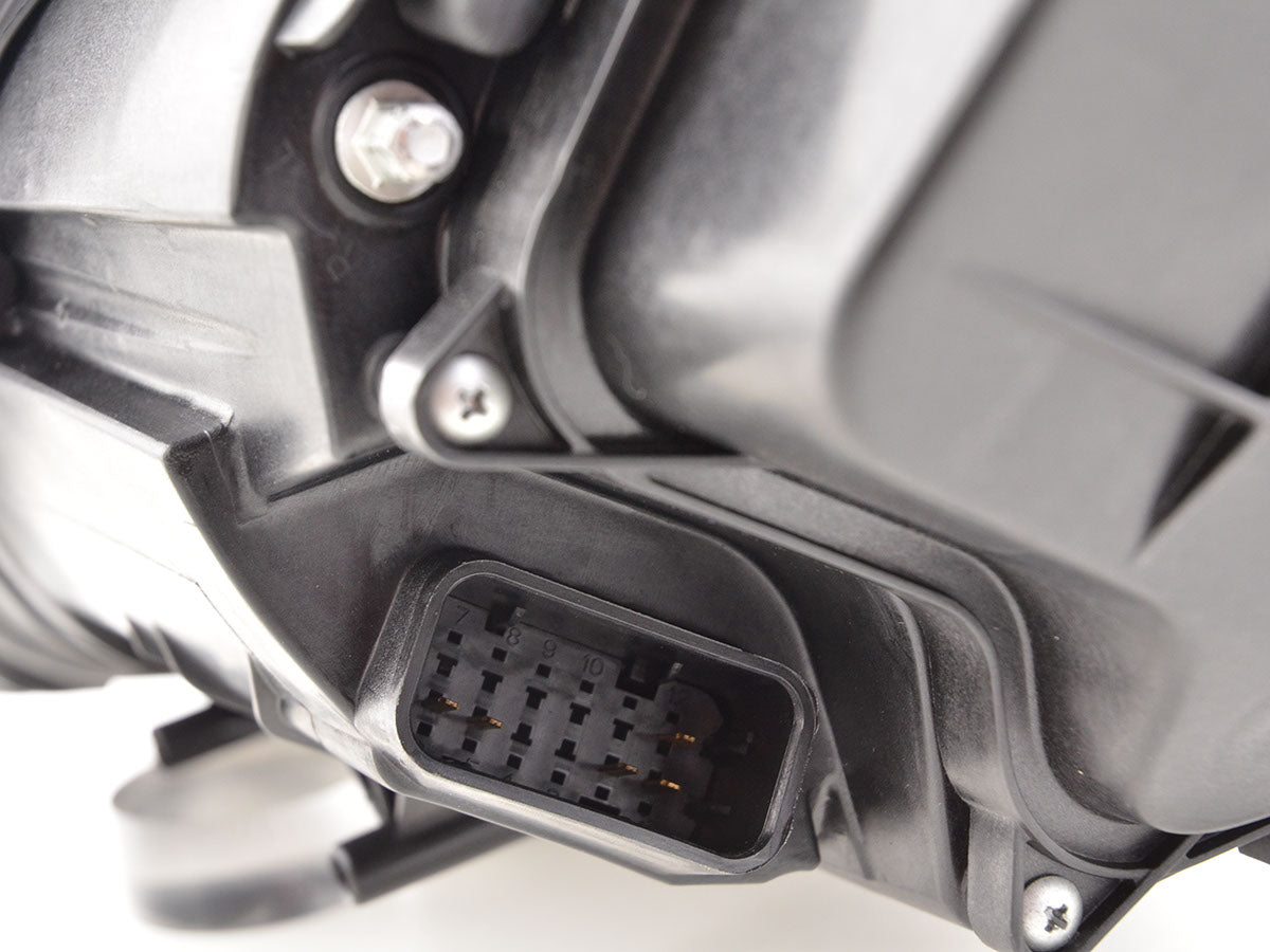 Scheinwerfer Set Daylight LED TFL-Optik Porsche Boxster (987)  04-08 schwarz