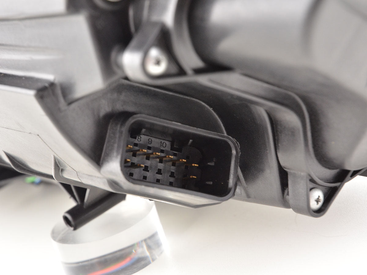 Scheinwerfer Set Xenon Daylight LED TFL-Optik Porsche Boxster (987)  04-08 schwarz