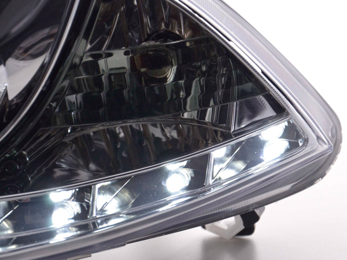 Scheinwerfer Set Daylight LED Tagfahrlicht Seat Ibiza 3 6L  02-08 chrom