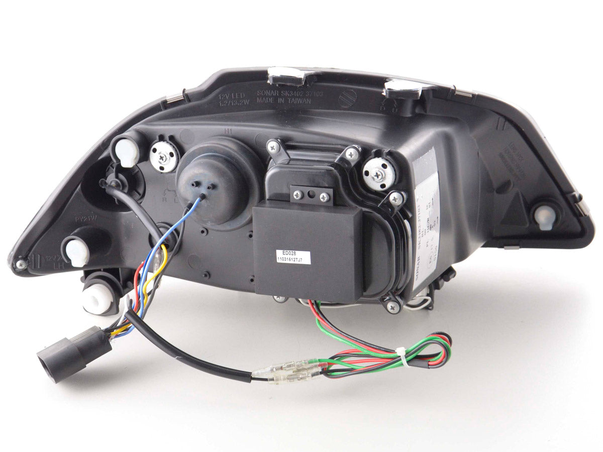 Scheinwerfer Set Daylight LED Tagfahrlicht Seat Ibiza 3 6L  02-08 chrom