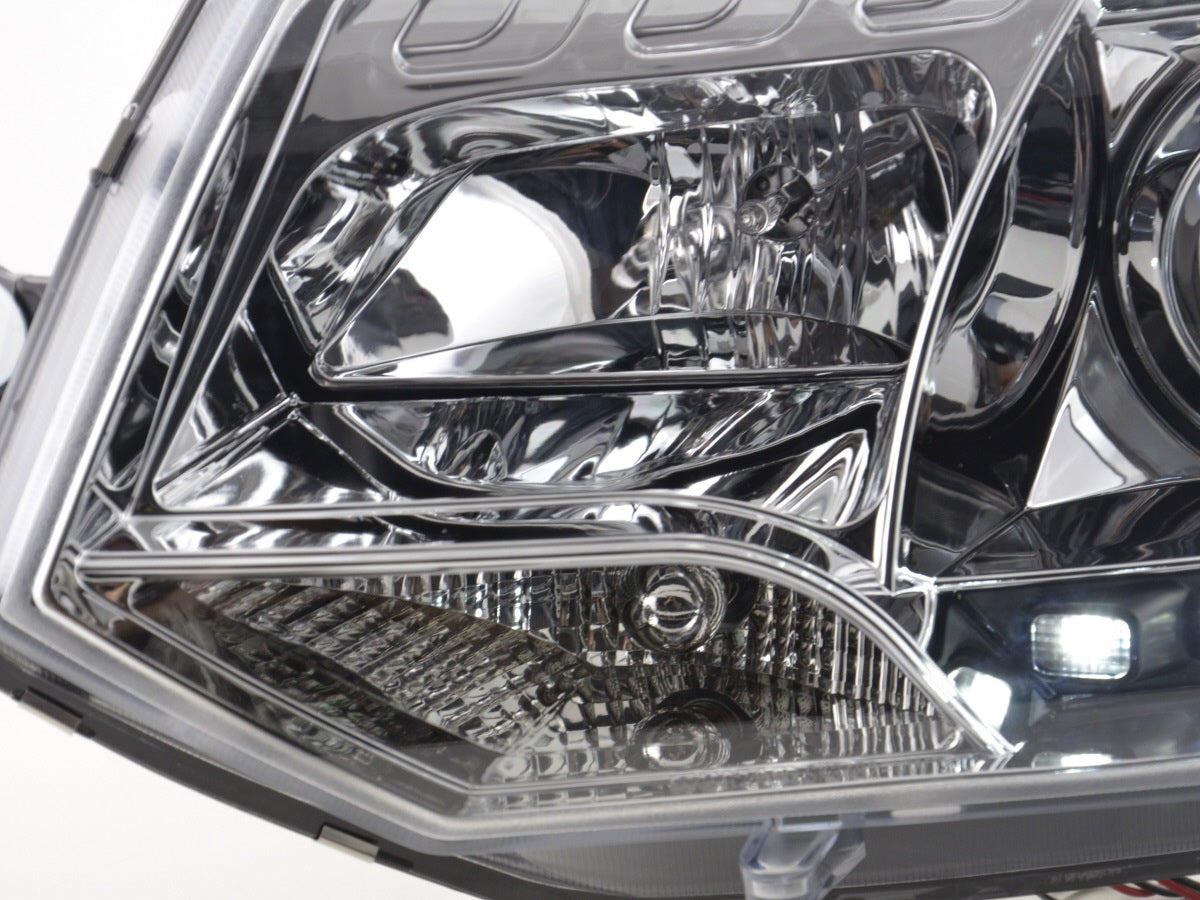 Headlight Set Daylight LED daytime running light VW Bus T5 from 2009 chrome