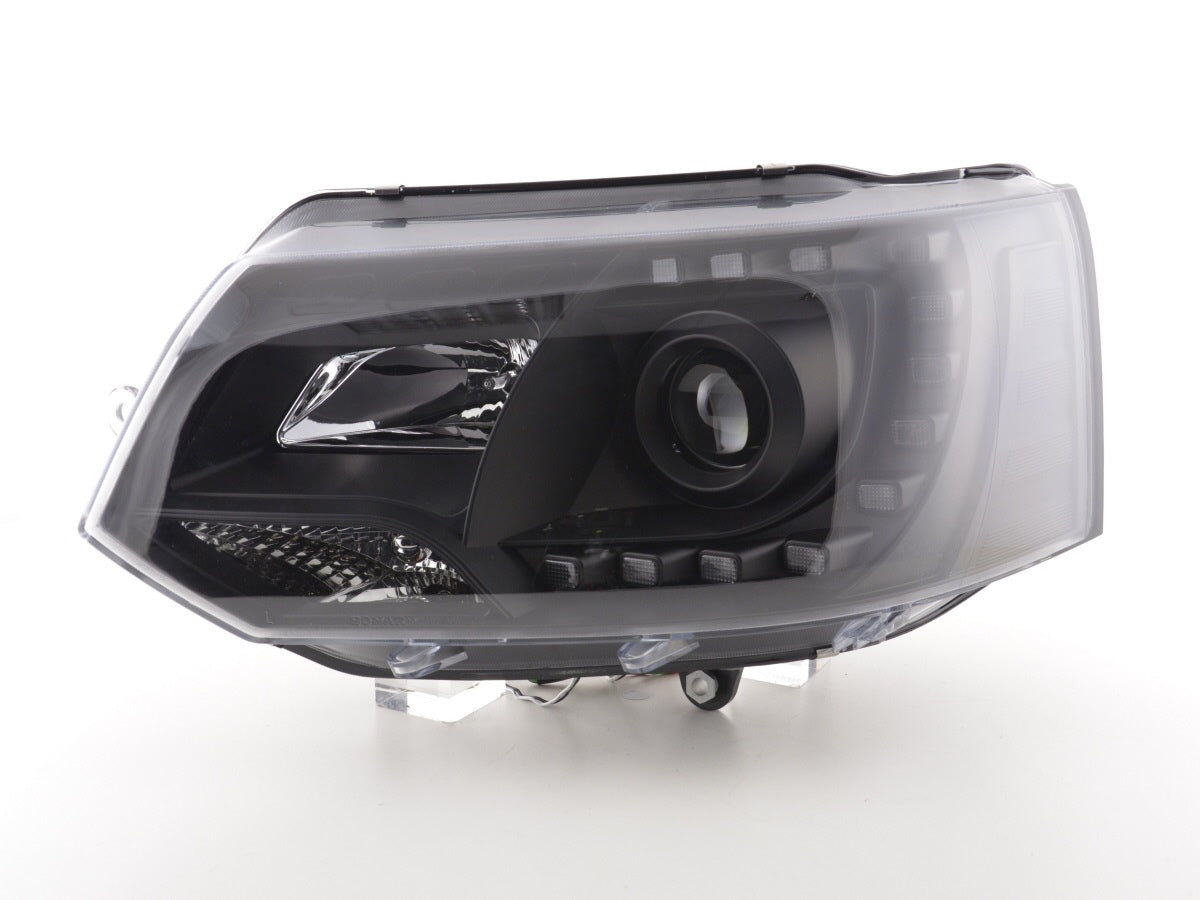 Headlight Set Daylight LED daytime running light VW Bus T5 from 2009 black