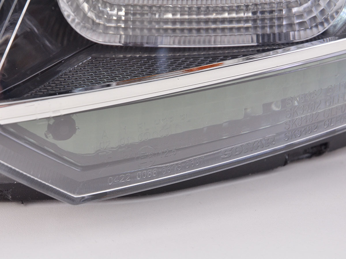 Scheinwerfer Set Daylight LED Tagfahrlicht Audi A4 Typ 8E  01-04 schwarz