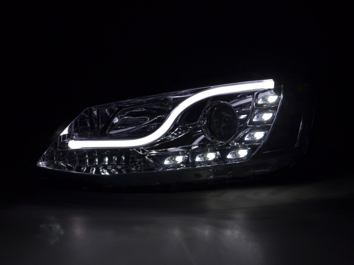 Scheinwerfer Set Daylight LED Tagfahrlicht VW Jetta 6  11- chrom
